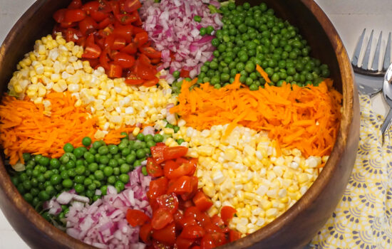 Party Time Chopped Vegetable Salad