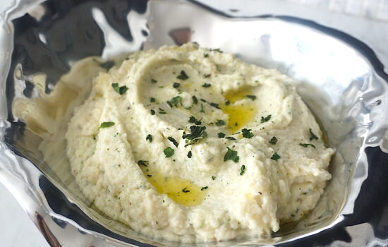 Simply Delicious Mashed Cauliflower